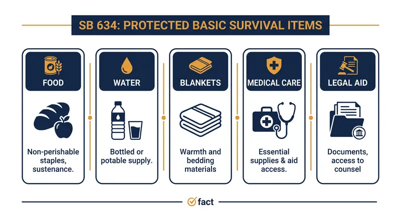 The new law explicitly defines which acts of basic survival assistance are protected from local criminalization.