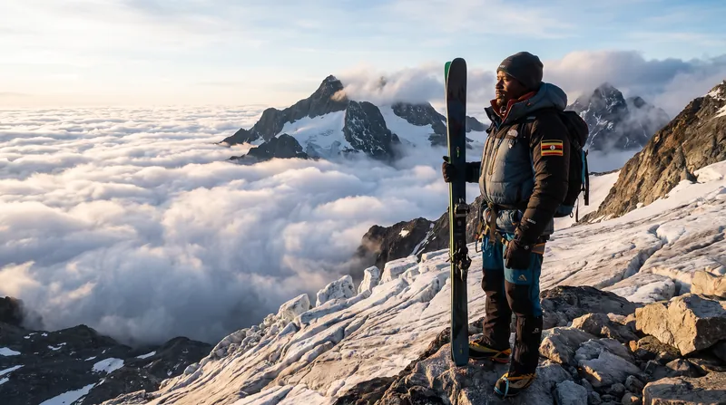 A new generation of Ugandan alpine skiers is emerging, shifting the dynamic from traditional porter roles to active participants in the sport.