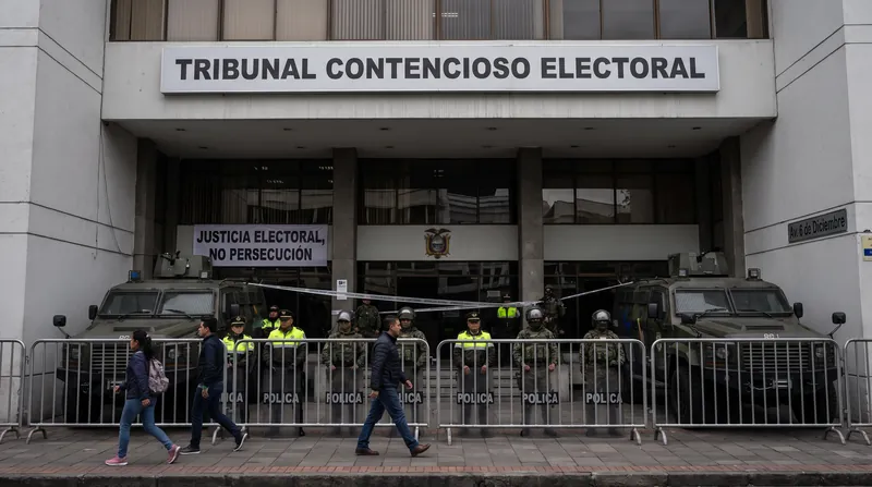 Ecuador's Electoral Dispute Tribunal recently suspended the country's largest opposition party.