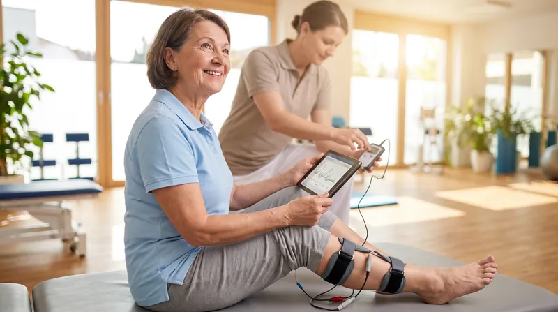 For patients with limited mobility, targeted electrical muscle stimulation could provide the mechanical and biochemical cues needed to preserve nerve function.
