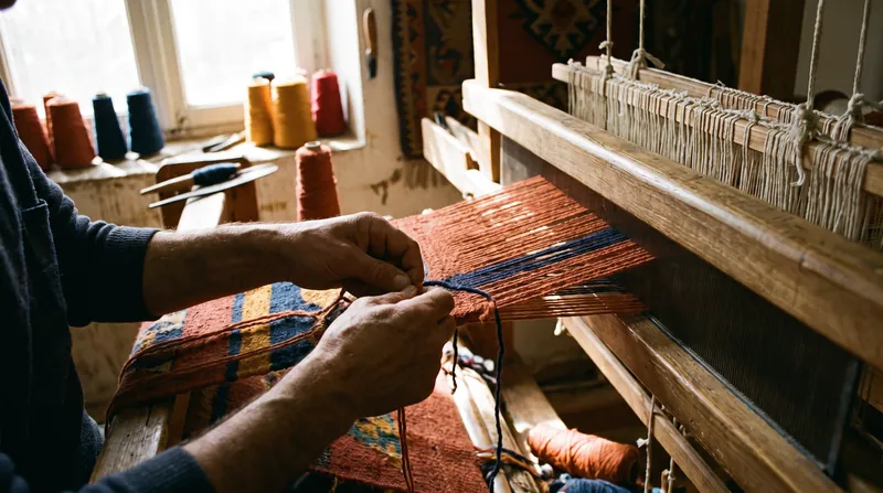 A single hand-knotted rug can take up to a year to weave, making the supply chain uniquely vulnerable to sudden tariff hikes.