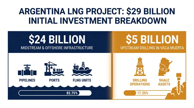 The consortium expects to invest $29 billion before the targeted 2031 start-up.