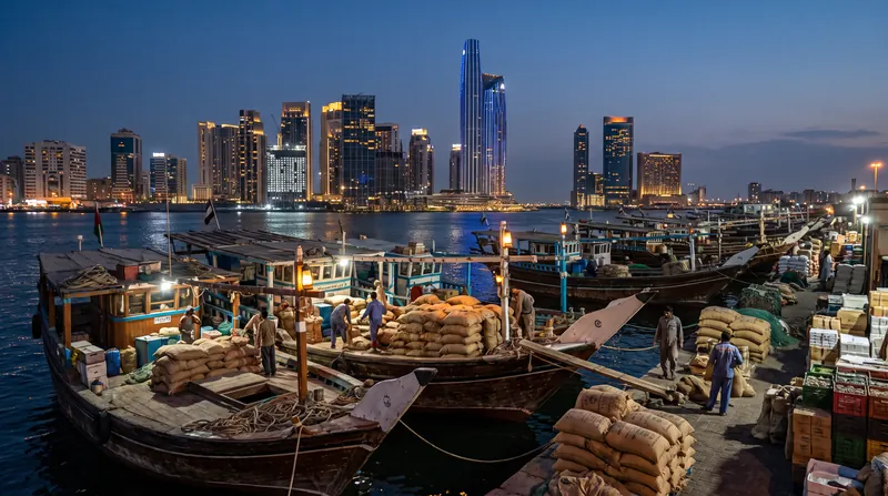 The trade suspension disrupts the livelihoods of merchants who have historically operated cross-Gulf routes.