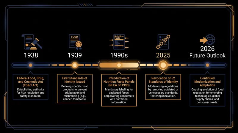The shift from recipe-based regulation to information-based transparency has been decades in the making.