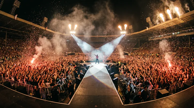 The documentary's release coincides with a series of milestone stadium shows in New York, Paris, and Los Angeles.