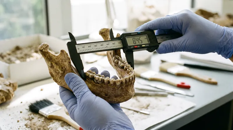 Morphological traits like jaw size and tooth shape have historically been used to separate hominins into different genera.