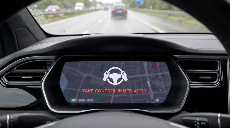 The updated software will issue escalating alerts if the cabin camera detects the driver's gaze leaving the road.