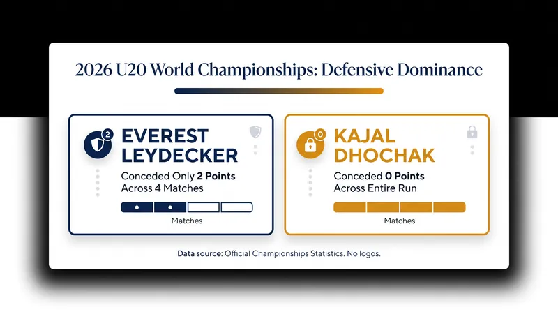 Both Leydecker and Kajal displayed overwhelming defensive dominance en route to their repeat titles.