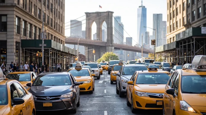 The ruling affects roughly 87,000 active rideshare drivers operating across New York City's five boroughs.