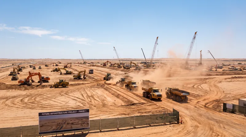 Ground was broken on the airport's 4,200-meter third runway in January 2026.