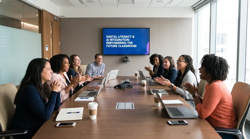 A major component of the executive order focuses on funding professional development to help teachers safely deploy AI tools.