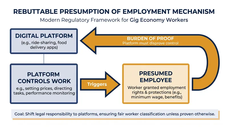 Under the new directive, platforms must prove a worker is genuinely self-employed to avoid reclassification.