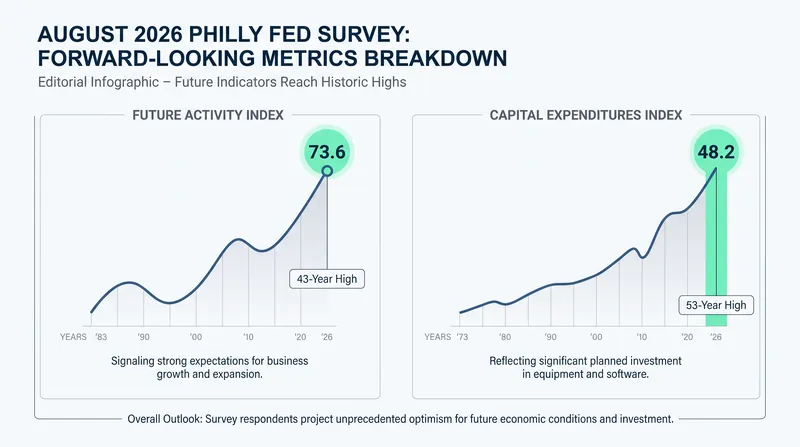 Forward-looking indicators point to a historic surge in planned capital investments and future activity.