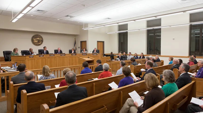 Nearly 30 residents spoke out against the camera contract during the August 18 city council meeting.