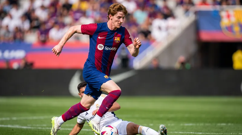 Gordon made his unofficial debut for Barcelona in an August friendly against FC Basel.