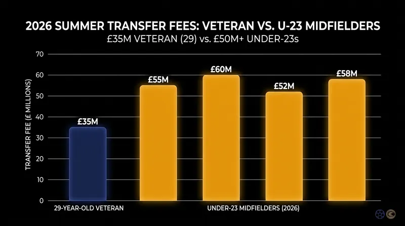 Market contrast: United's acquisition represents a significant discount compared to the premium paid for younger midfield talents.