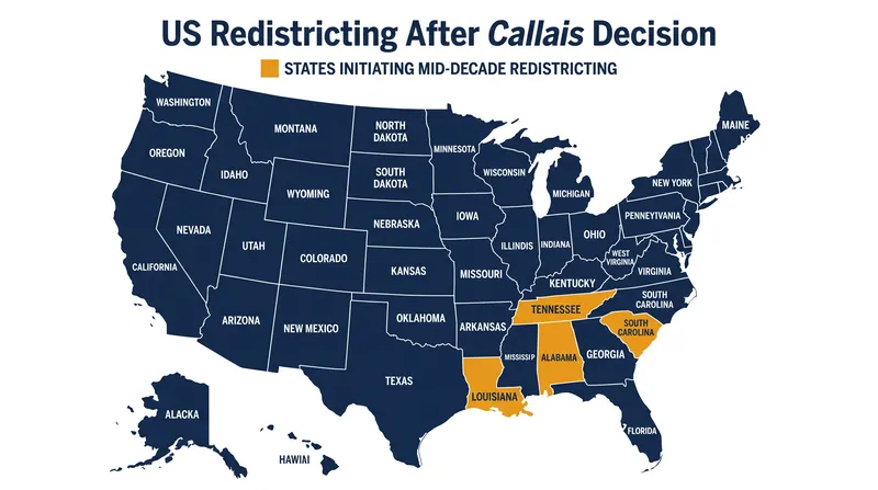 Several states initiated mid-decade redistricting following the Supreme Court's ruling.
