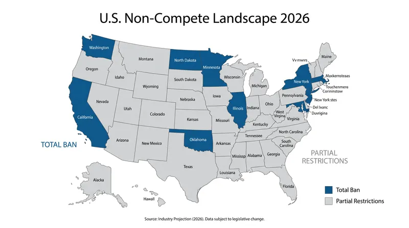 The state of non-compete agreements in 2026.