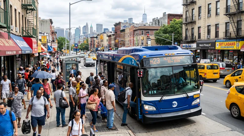 The discount applies to local buses and Access-A-Ride, providing a vital lifeline for residents in transit deserts.