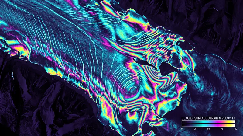 Radar interferometry allowed scientists to track minute deformations in the ice tongue months before the break.