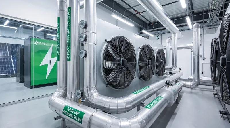 The facility will utilize closed-loop, air-cooled systems to minimize its impact on local water resources.