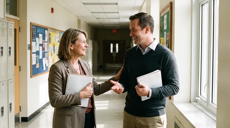 Administrative support in disciplinary matters is a key factor in reducing teacher stress and improving retention.