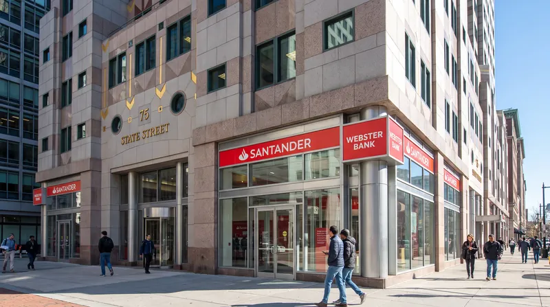 Webster's former headquarters in Stamford, Connecticut, will now serve as a major corporate hub for Santander US.
