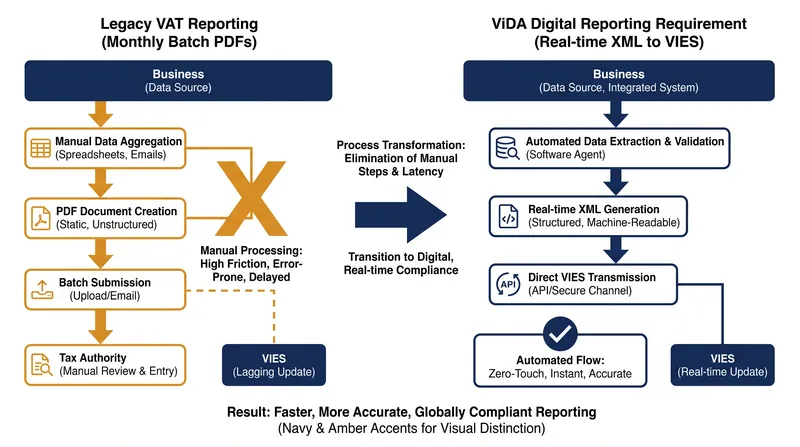 How the Digital Reporting Requirement (DRR) changes the invoicing workflow.