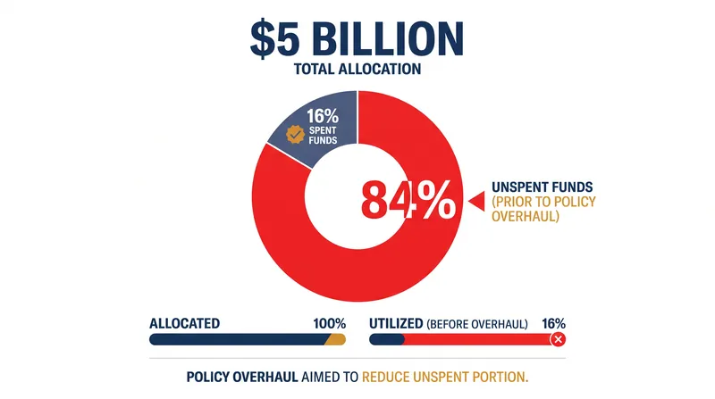 Strict corridor mandates left the vast majority of NEVI funds unspent before the regulatory overhaul.