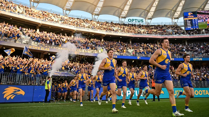 West Coast Eagles will aim to finish a tough season on a high note in front of their home fans.