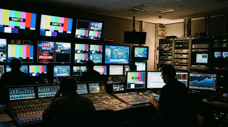 The legal dispute centers on the federal broadcast licenses required to operate local television stations over public airwaves.