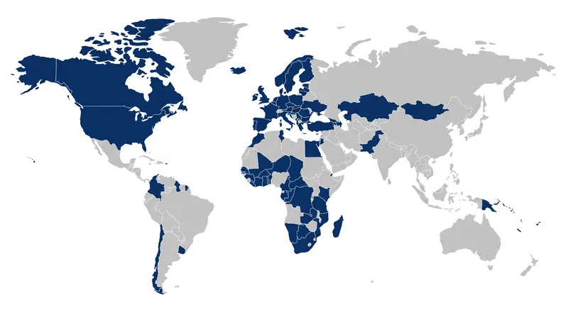 The ICC's jurisdiction covers 125 member states, but excludes major powers like the United States and Israel.