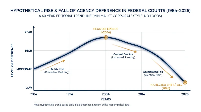 The Chevron doctrine guided administrative law for 40 years before being overturned.