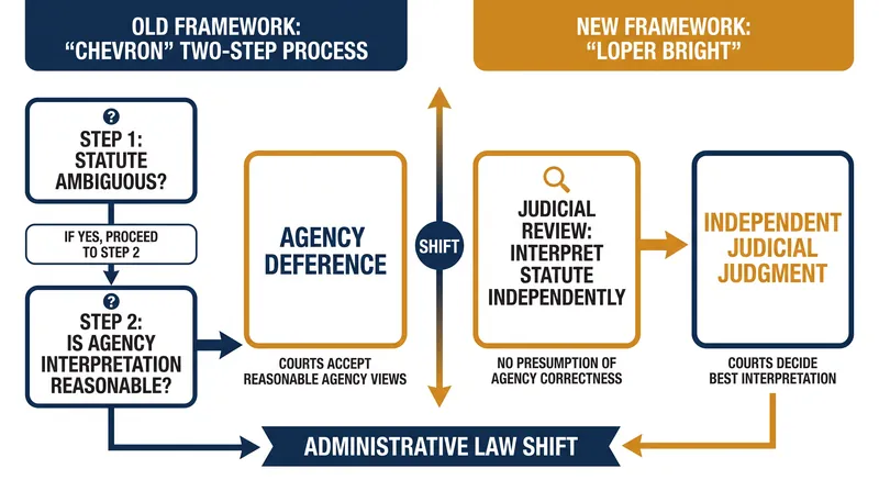 How the Loper Bright decision changed the framework for interpreting ambiguous federal statutes.