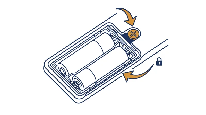 Under Reese's Law, battery compartments must be secured with a tool or require two independent movements to open.