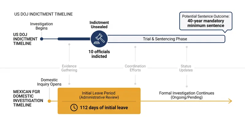 Key figures in the unprecedented US indictment of Sinaloa state officials.