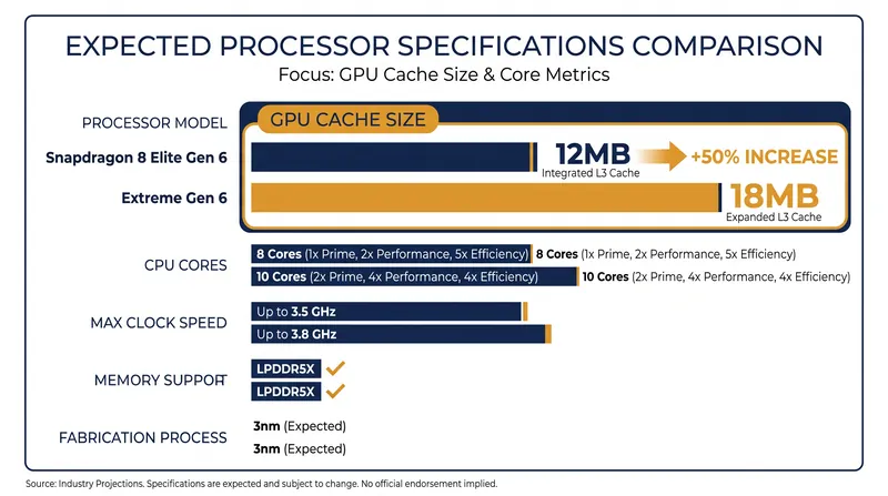 Leaked specifications suggest a significant divergence in graphics memory between the two flagship tiers.