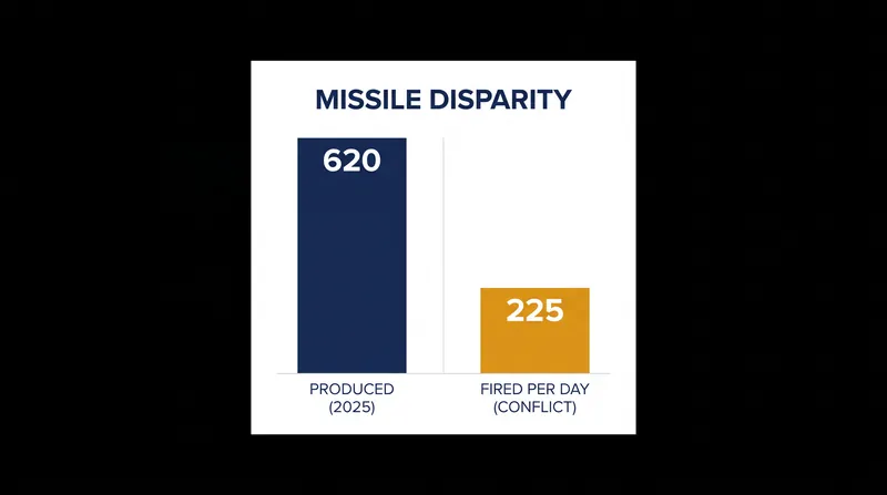 Global demand for Patriot interceptors has vastly outpaced the defense industry's manufacturing capacity.