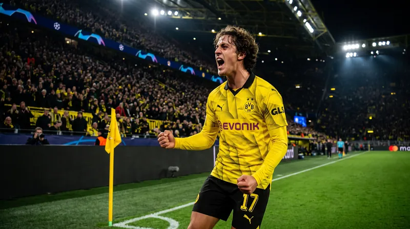 Fábio Silva's 75th-minute strike gave Borussia Dortmund late hope, but the hosts ultimately fell short.