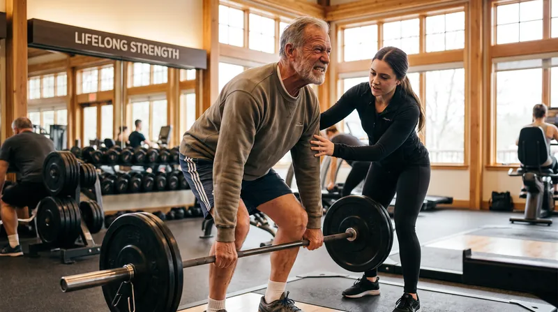 Hormone optimization and peptide therapies aim to help older adults maintain the strength and energy required for heavy resistance training.