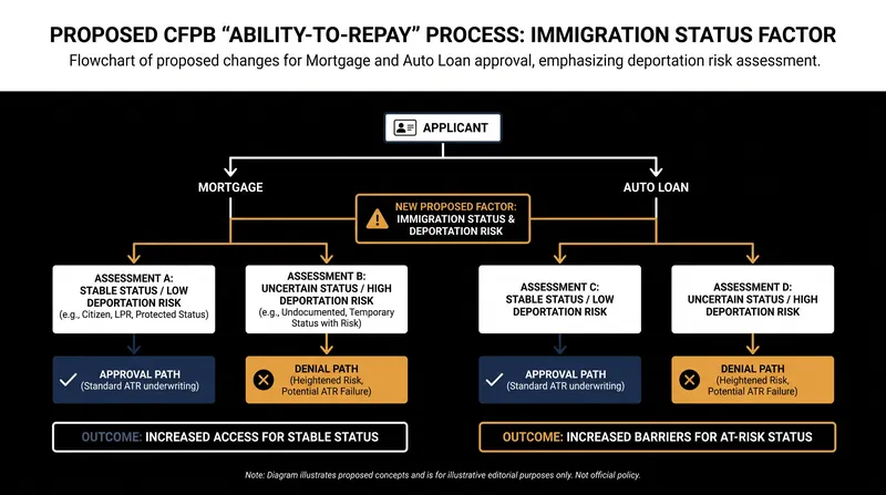 How the new executive order links immigration status to credit underwriting.