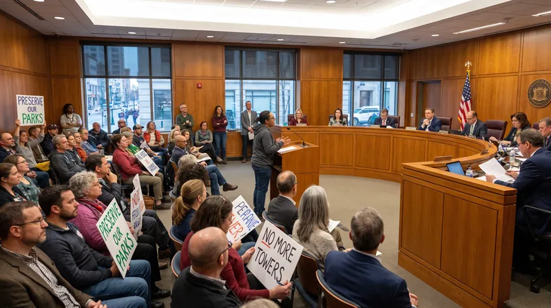 The city will hold two public hearings in September and October to gather community feedback on the proposed moratorium.