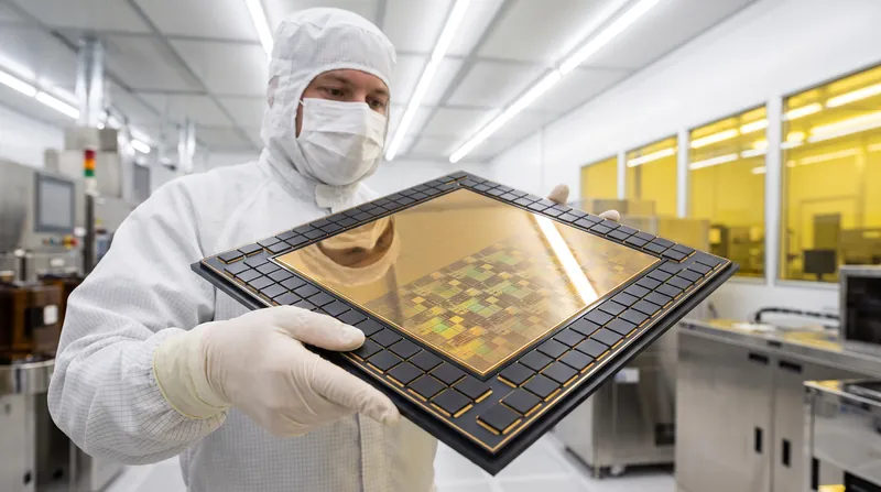 Each WSE-3 Turbo processor is an entire uncut silicon wafer containing trillions of transistors.