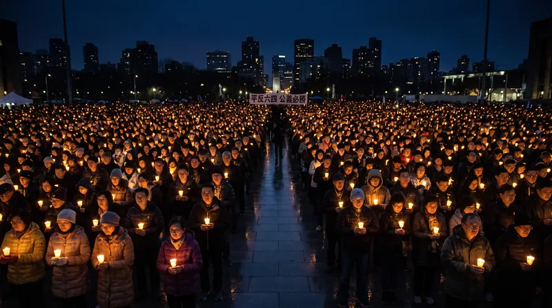 For decades, Victoria Park hosted massive candlelight vigils commemorating the 1989 Tiananmen Square crackdown.