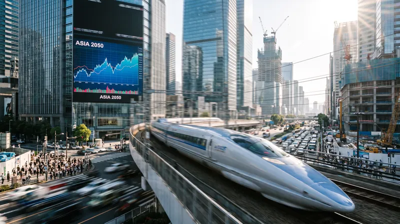 Infrastructure investment and demographic dividends are accelerating the rise of Asian economies in the global rankings.