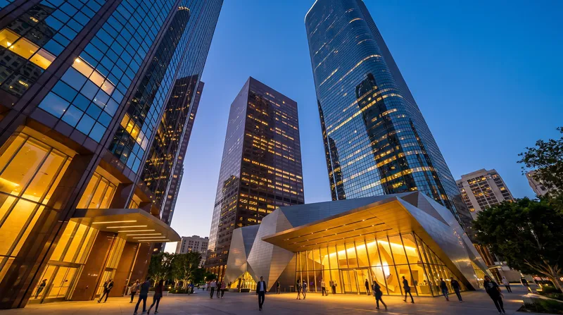 Dataland is anchored in The Grand LA, placing it at the center of downtown Los Angeles's cultural corridor.