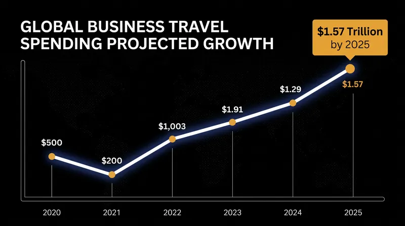 Global business travel spending is projected to surpass pre-pandemic levels, driven by a renewed focus on face-to-face connection.