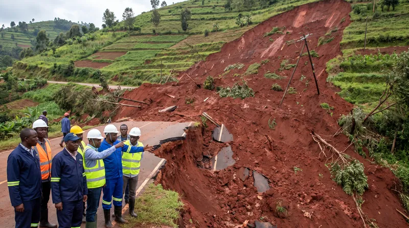 Landslides triggered by the heavy rains have severed critical transport arteries, complicating relief efforts.