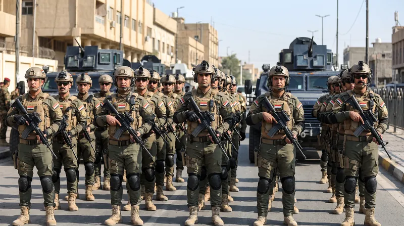 Iraqi security forces are preparing to assume full responsibility for national defense following the coalition's departure.