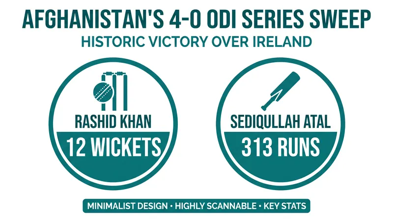 Afghanistan's recent white-ball success was driven by dominant individual performances.